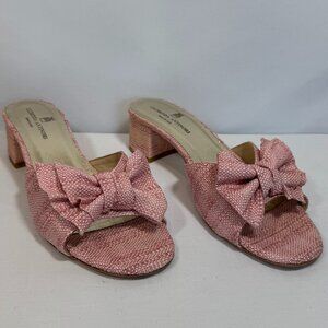 Clorinda Antinori – Rafia Rosa Sandal - LIKE NEW - Size: 39/8